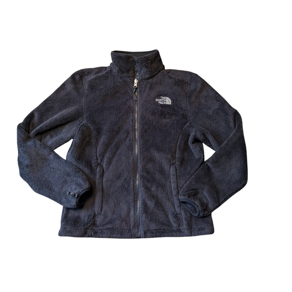 The North Face Women's Osito Fleece Jacket Full Zip Fuzzy black Size S